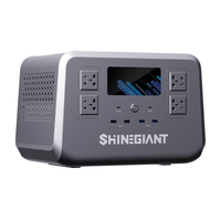 Shinegiant SG500P I Sạc không dây I 500W 500Wh Pin LiFePO4 Trạm phát điện di động