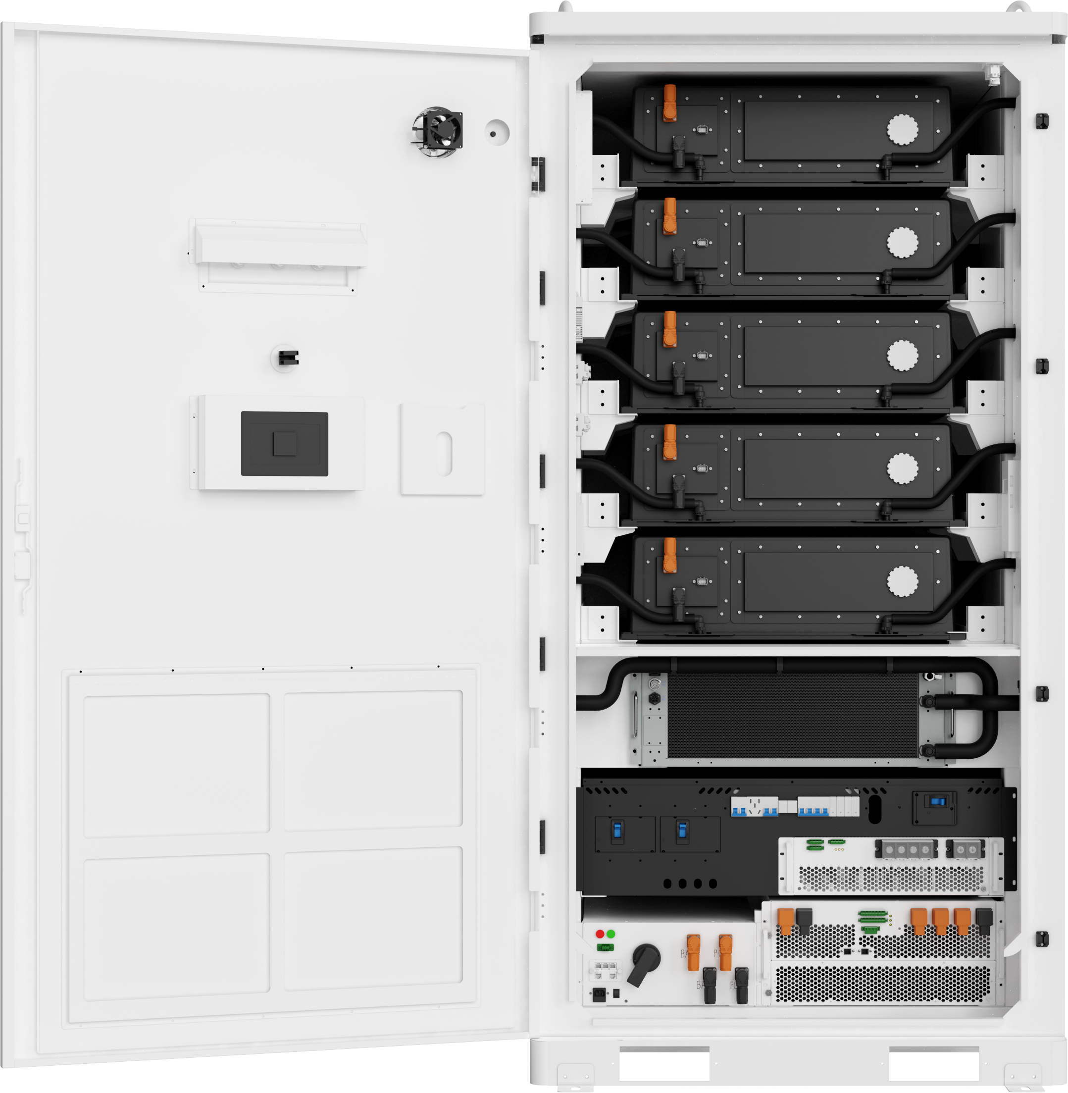  Shinegiant Tủ lưu trữ năng lượng pin làm mát bằng chất lỏng 125kW/261kWh